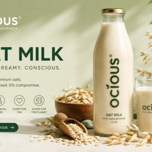 Home OCIOUS Oat Milk – Plant-Based Goodness