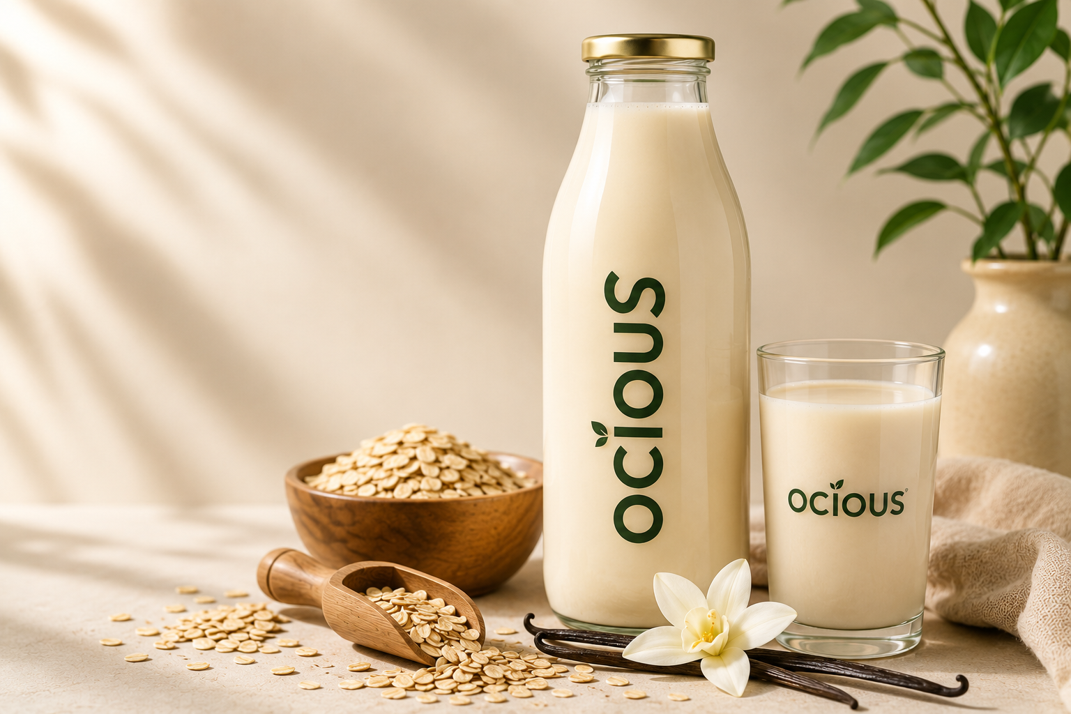 ChatGPT Image Aug 12, 2026, 08_24_05 AM OCIOUS Vanilla Oat Milk – Smooth, Creamy & Naturally Delicious
